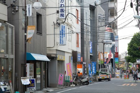 板橋区大谷口１丁目のアパートの周辺