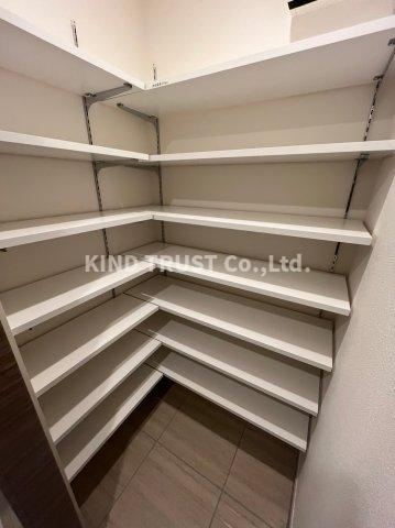 クレストコート同心の収納|大きなスペースがあり、収納には困りません