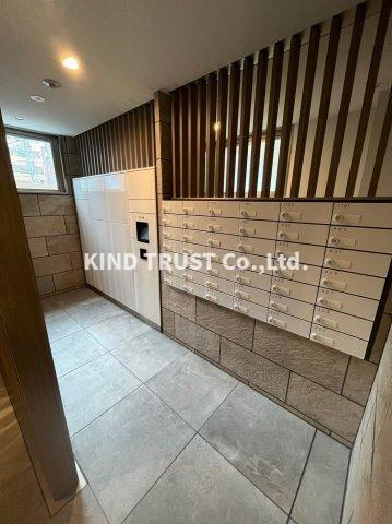 クレストコート同心のロビー|清潔なロビーです