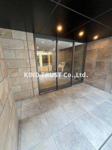 クレストコート同心のエントランス|落ち着いたエントランスです