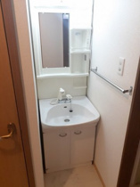 広い洗面スペース