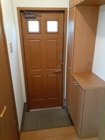 ゆったりとした玄関です