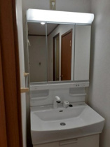 広い洗面スペース