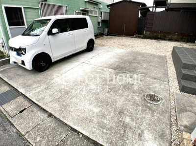 【駐車場】 | 矢作町池田戸建（1-31） | 車をお持ちの方に嬉しい駐車場付きの物件です