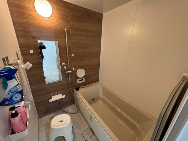 　熊谷市船木台1丁目　令和4年築　中庭平屋の浴室