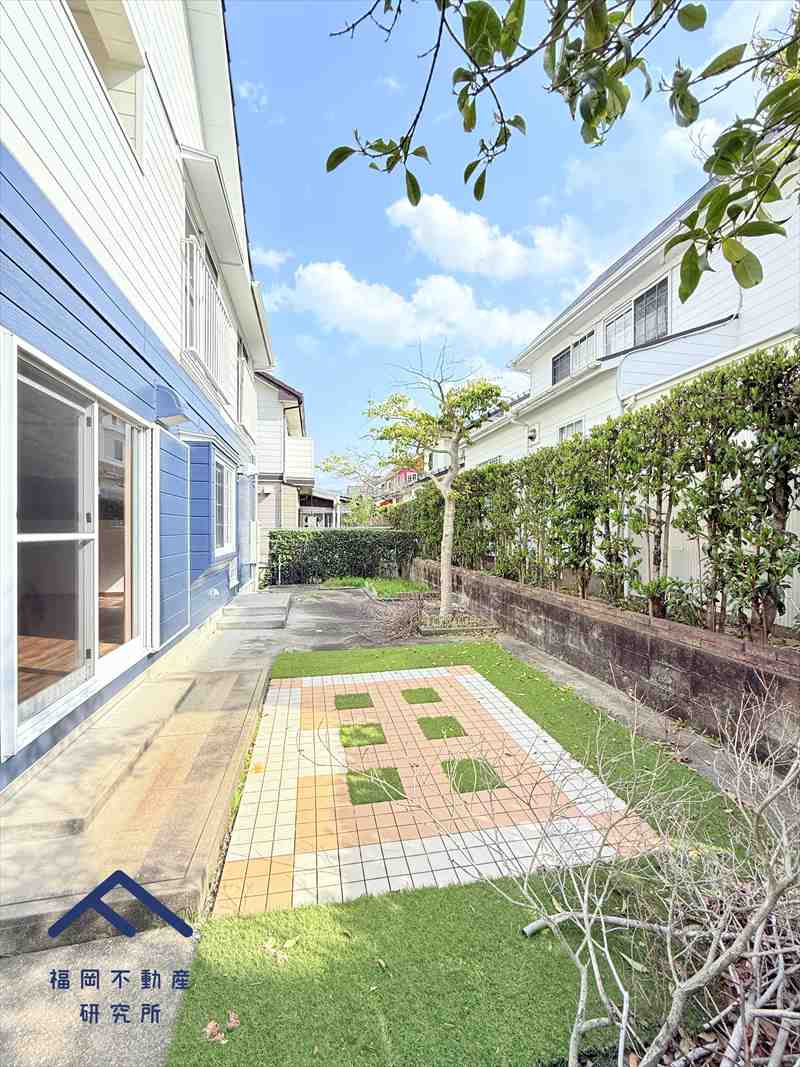 糟屋郡須惠町大字旅石　戸建ての庭