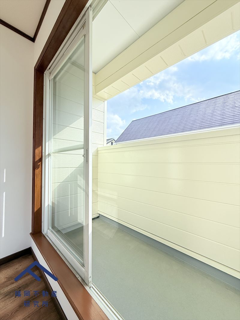 糟屋郡須惠町大字旅石　戸建てのバルコニー