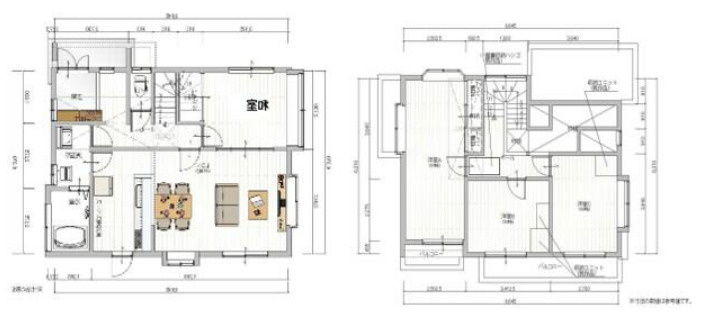 糟屋郡須惠町大字旅石　戸建ての間取り