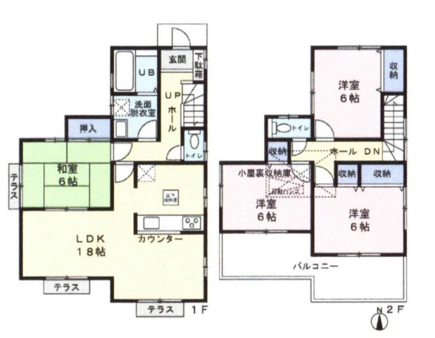 青梅市藤橋２丁目の中古一戸建