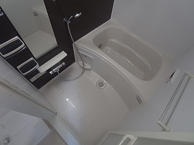 神戸市須磨区須磨浦通５丁目のアパートの浴室|追焚機能付バスルーム