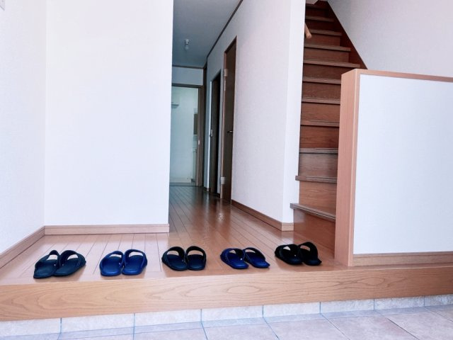 堺市北区金岡町の玄関