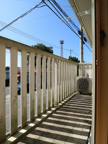 レーブフラッツのバルコニー|※他号室の写真です