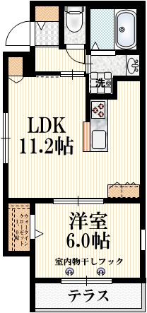 グラン・シャリオの間取り|★角部屋3面採光の明るいお部屋です！★