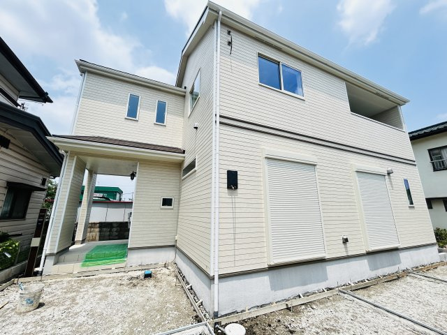 新築　高崎市並榎町6期　Heartful　Town　１号棟の外観|現地写真　2025年6月完成しました！ご内覧等、お気軽にお問合せください♪　							
