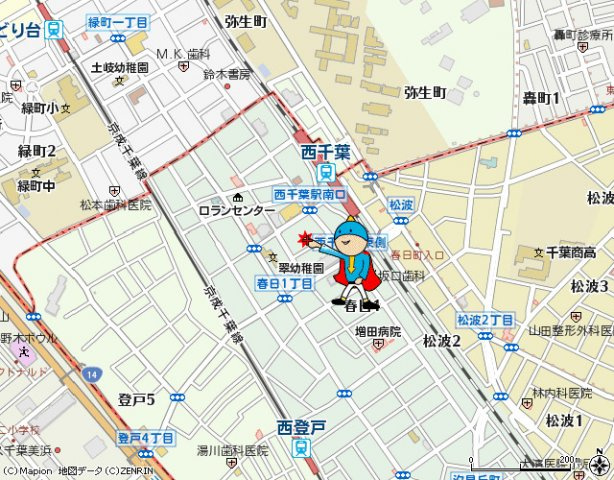 【地図】 | ザ・ウエスト | 案内図