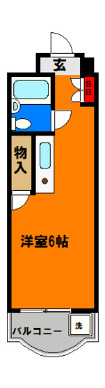 【間取り】 | ザ・ウエスト | 駅近物件募集再開！