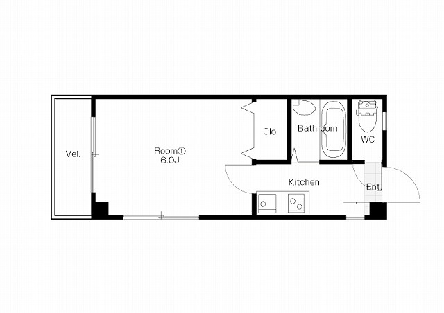 COLORER (クロレ)の間取り