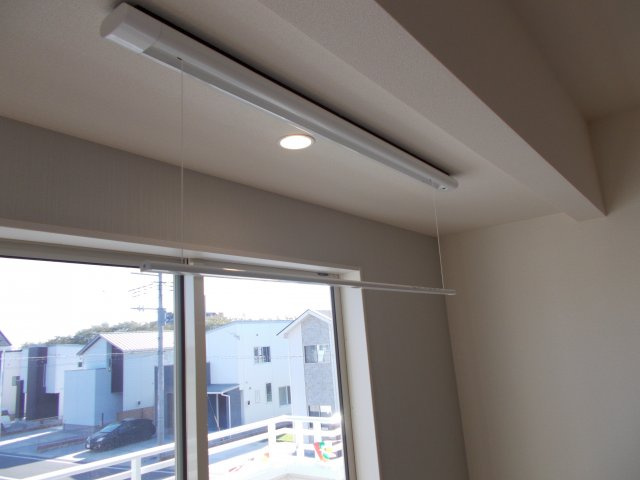 ブルーミングガーデン前橋市上新田町　５号棟　の設備|室内物干し完備！