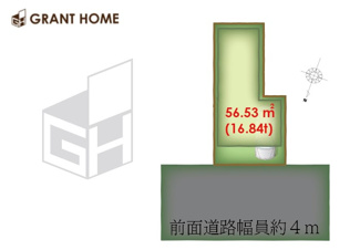【土地図】 | Grant-Maison 下新庄2