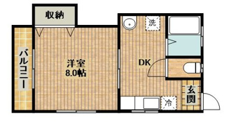 【間取り】 | 山田ハイツ