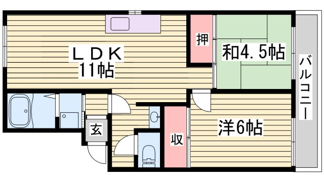 アーバンライフ御立の間取り