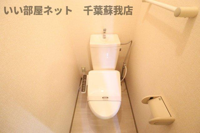 サニーハウスＳのトイレ|清潔感のあるトイレです