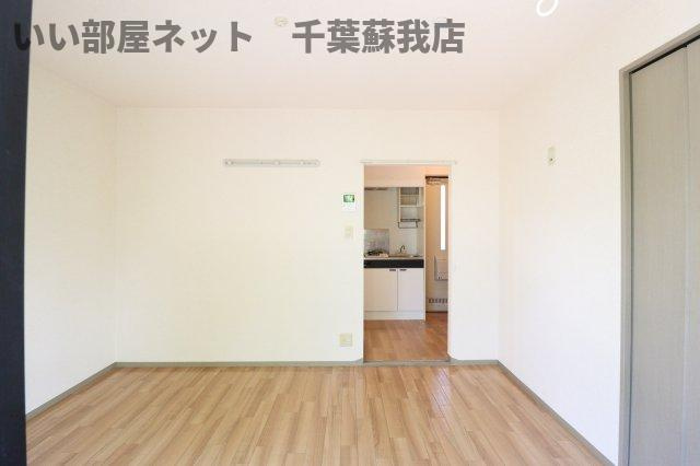 サニーハウスＳの寝室|落ち着いた色調の寝室です
