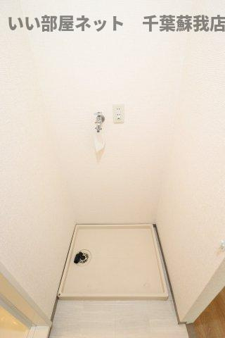 サニーハウスＳの洗面所|洗濯機置場