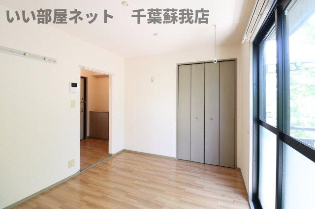 サニーハウスＳの寝室|ゆとりの広さです