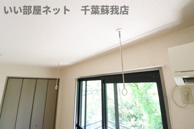サニーハウスＳの内装|室内物干