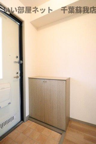 サニーハウスＳの玄関|シューズボックス