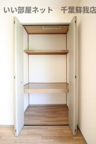 サニーハウスＳの収納|便利な収納スペースです