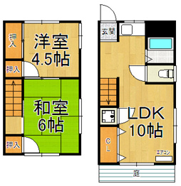 中州リバーサイドの間取り