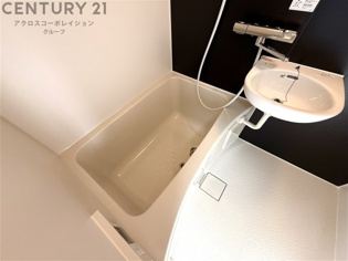 中州リバーサイドの浴室