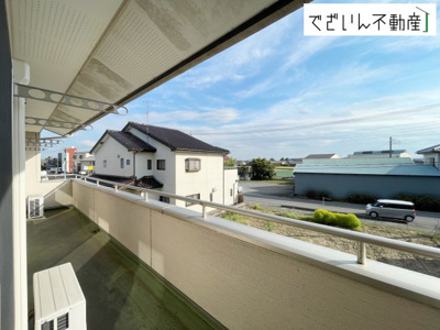 【バルコニー】 | 熊谷市弥藤吾　中古住宅   | 現地(2025年9月撮影)