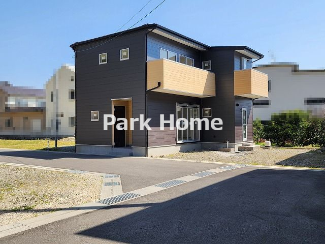 高知市朝倉丙 F号地 新築戸建ての前面道路含む現地写真