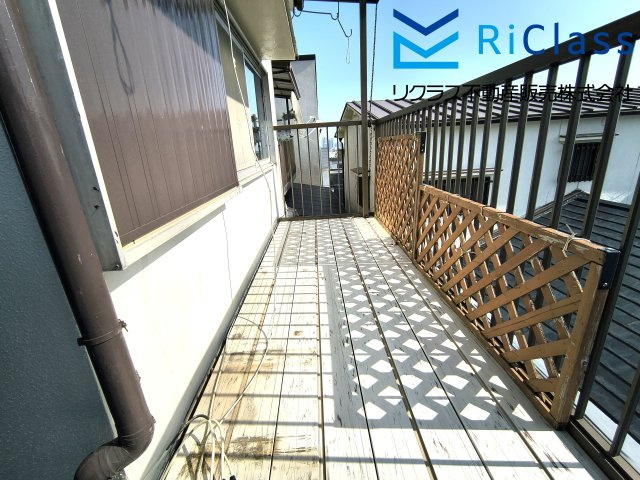 中古戸建　神戸市長田区長尾町1丁目4のバルコニー|暖かな日差しのふりそそぐバルコニー