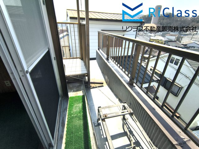 中古戸建　神戸市長田区長尾町1丁目4のバルコニー|陽当たり良好なバルコニーです