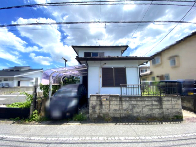 蓮田市西新宿2丁目～中古オール電化住宅～の前面道路含む現地写真