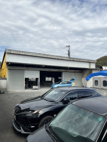 宮若市龍徳工場の外観|おしゃれな外観です