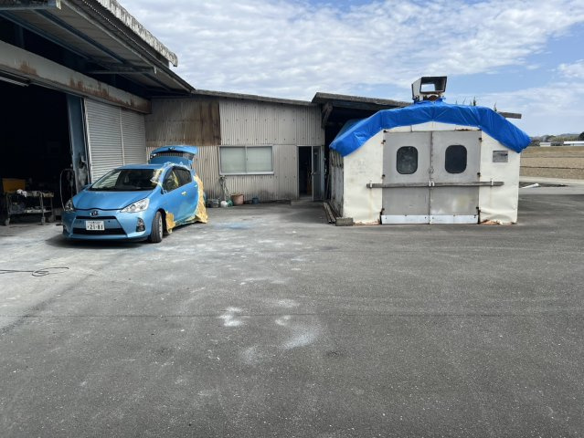 宮若市龍徳工場の外観|おしゃれな外観です