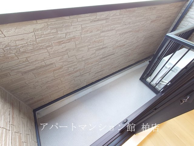グランピアのバルコニー