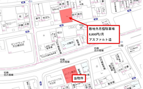 メゾン島田の地図