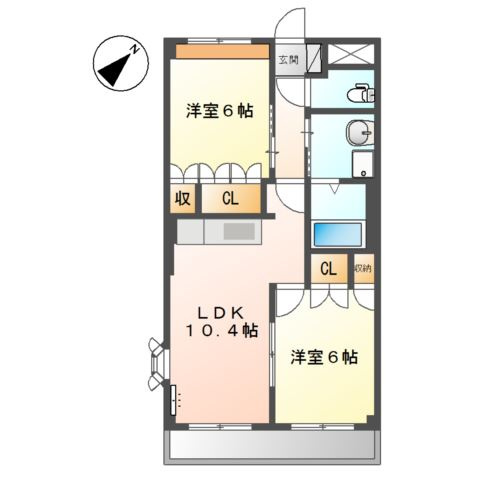 来夢6868の間取り