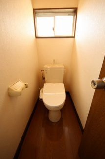 【トイレ】 | ヴェルエスト鹿沼　A | トイレです