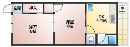 賀茂川荘の間取り