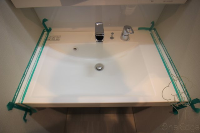 HK Residenceの洗面所