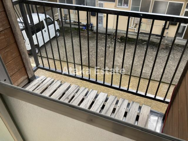 コーポ蓮沼のバルコニー
