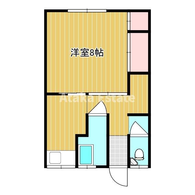 コーポ蓮沼の間取り