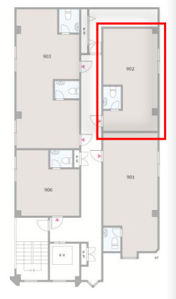 大阪市中央区千日前２丁目の店舗事務所